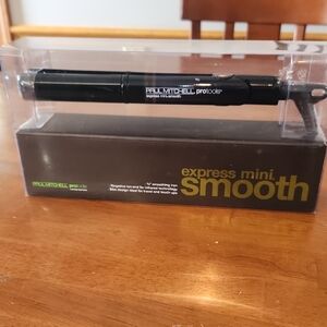 Paul Mitchell Black Pro Tools Express Mini Smooth Iron Limited Edition NIB